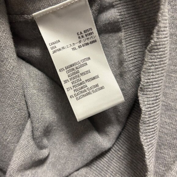 Escada Sport Womens Gray Sleeveless Knit Top Size M - Picture 6 of 6